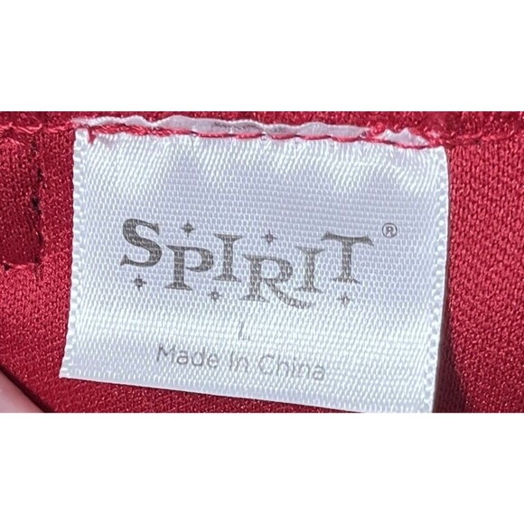 Spirit Halloween Samurai Warrior Costume Child Large 12-14 Red Black Armor EUC - Picture 9 of 10